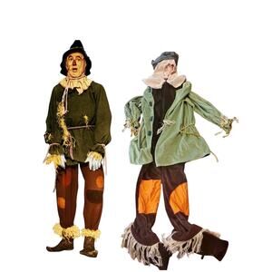 Vintage Wizard of Oz Scarecrow Costume, Cosplay
